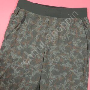Lululemon The Short 11" Mens M Gray Linerless Archetype Graphite Multi